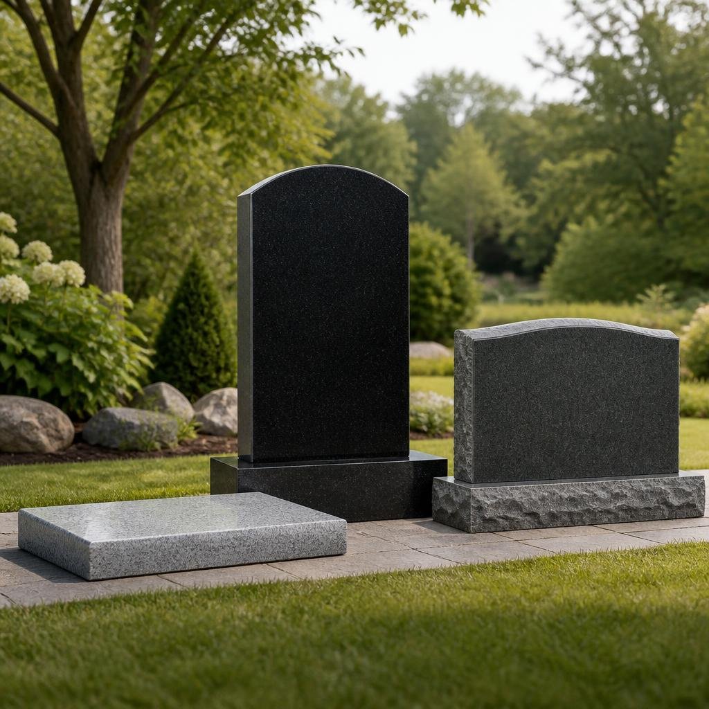 Upright Memorials granite memorial